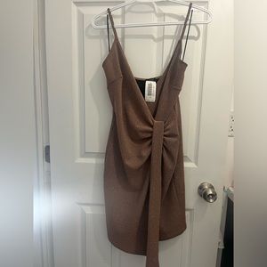 Rose gold Mini Dress